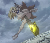 gold spear lightning rod